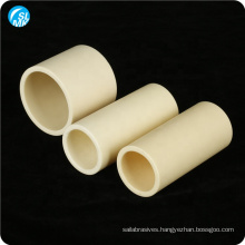 hot pressing 99 alumina ceramic bushing insulator ceramic tube parts for sale